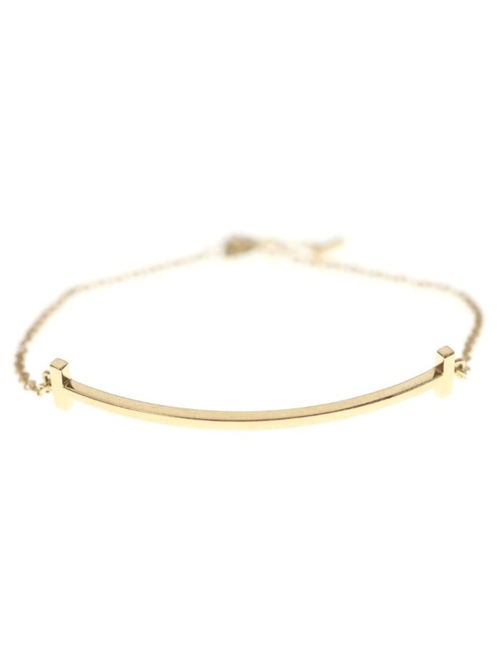 Tiffany & Co T Smile Small Bracelet 18k Pink Gold